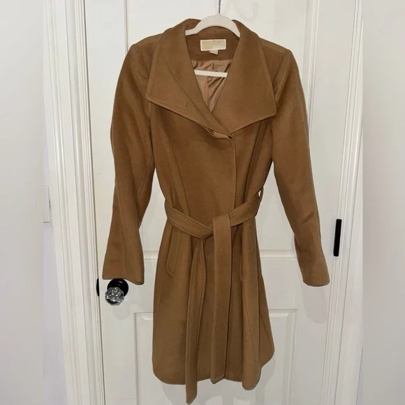 Michael Kors Classic Wool Coat - Picture 3 of 5